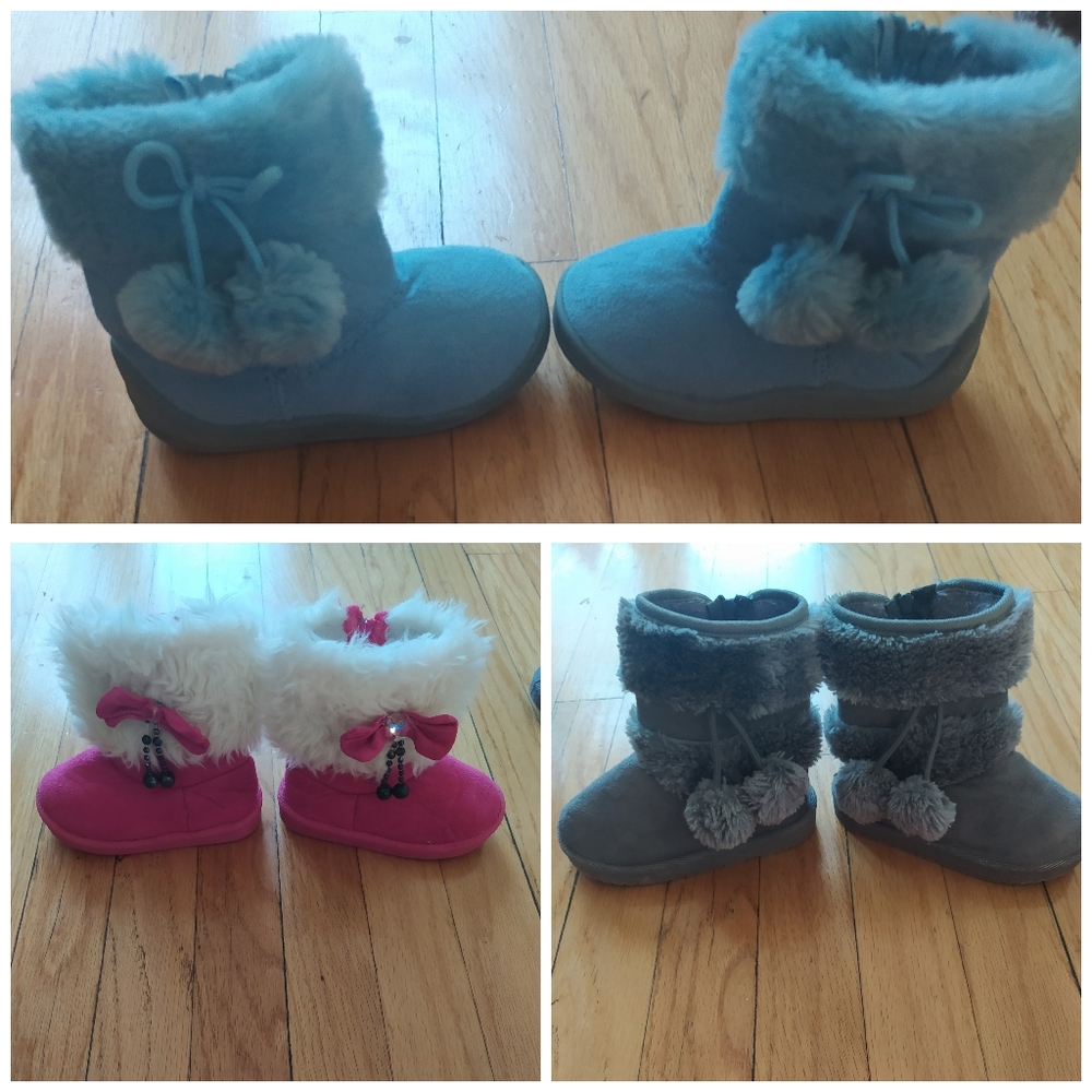 Cute! 2 Warm Toddler Girl Boot